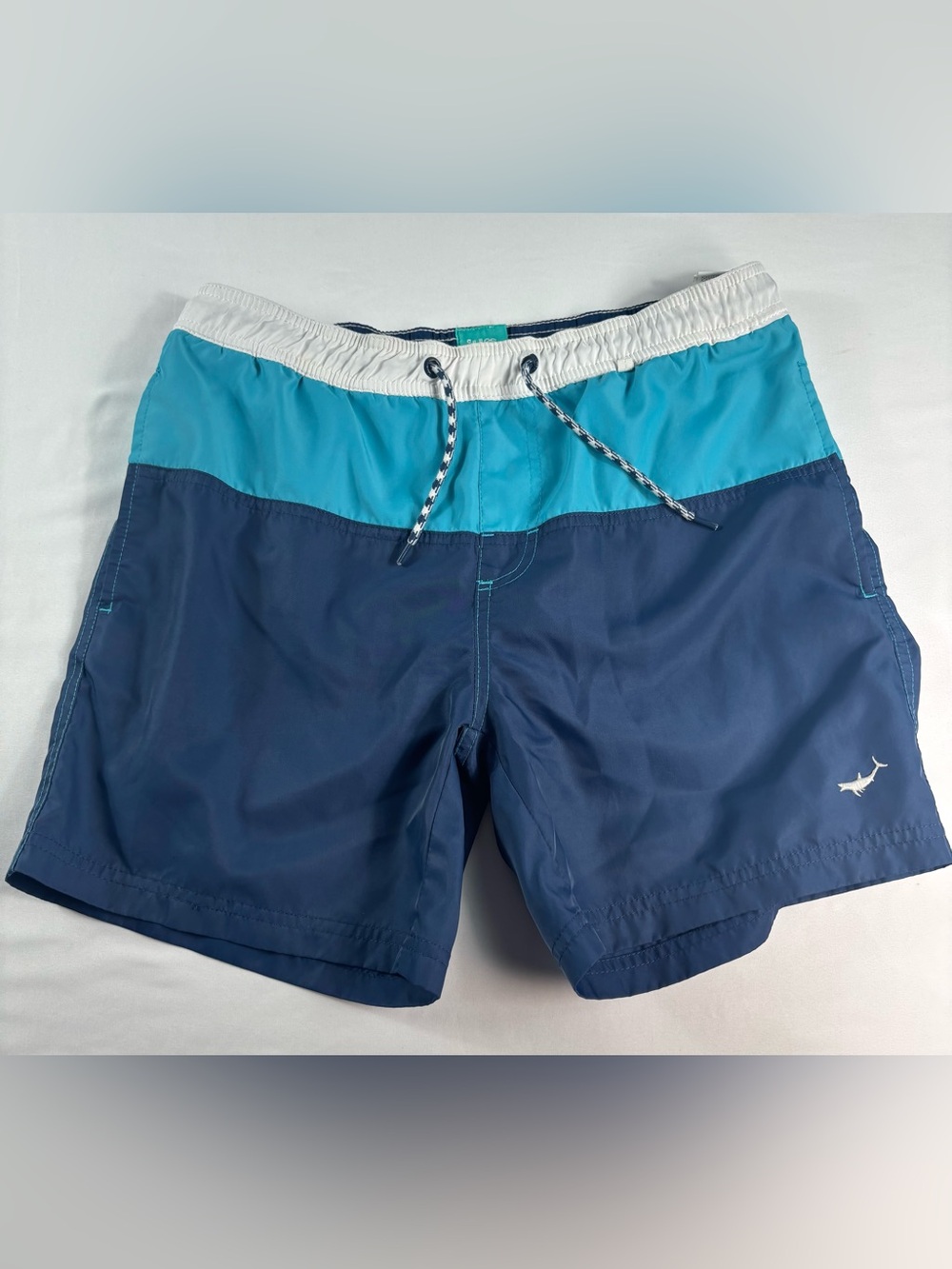 Jules Men’s Blue Colorblock Swim Trunks Size M